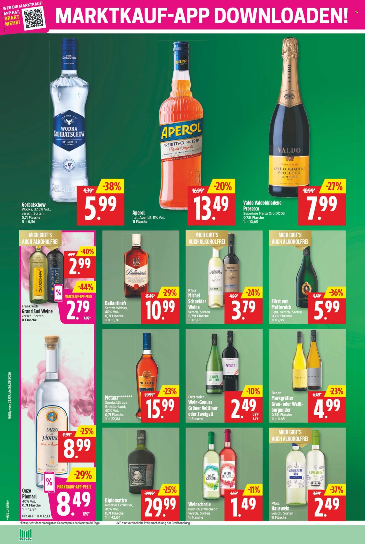 Marktkauf Prospekte  - 21.09.2026 - 26.09.2026. Seite 16