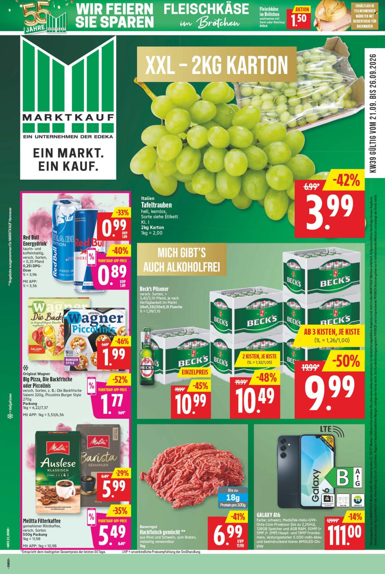 Marktkauf Prospekte  - 21.09.2026 - 26.09.2026. Seite 1