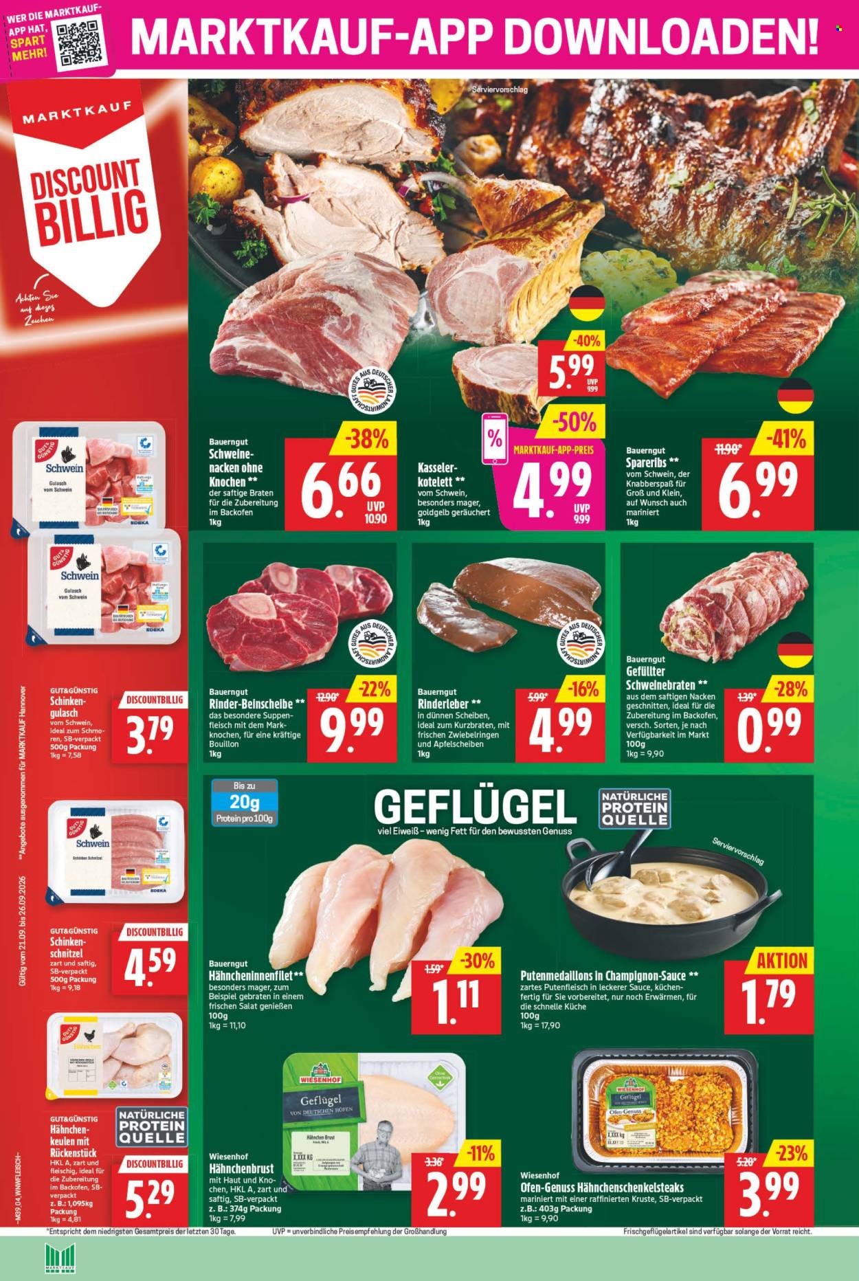 Marktkauf Prospekte  - 21.09.2026 - 26.09.2026. Seite 4