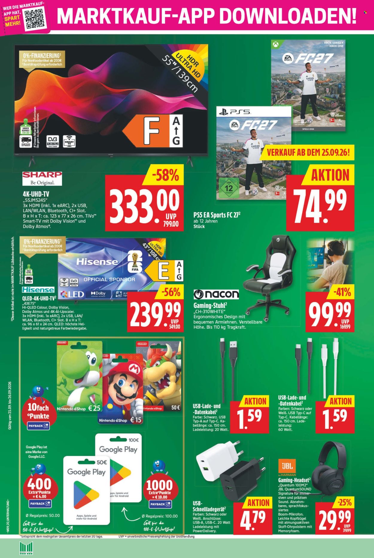 Marktkauf Prospekte  - 21.09.2026 - 26.09.2026. Seite 22