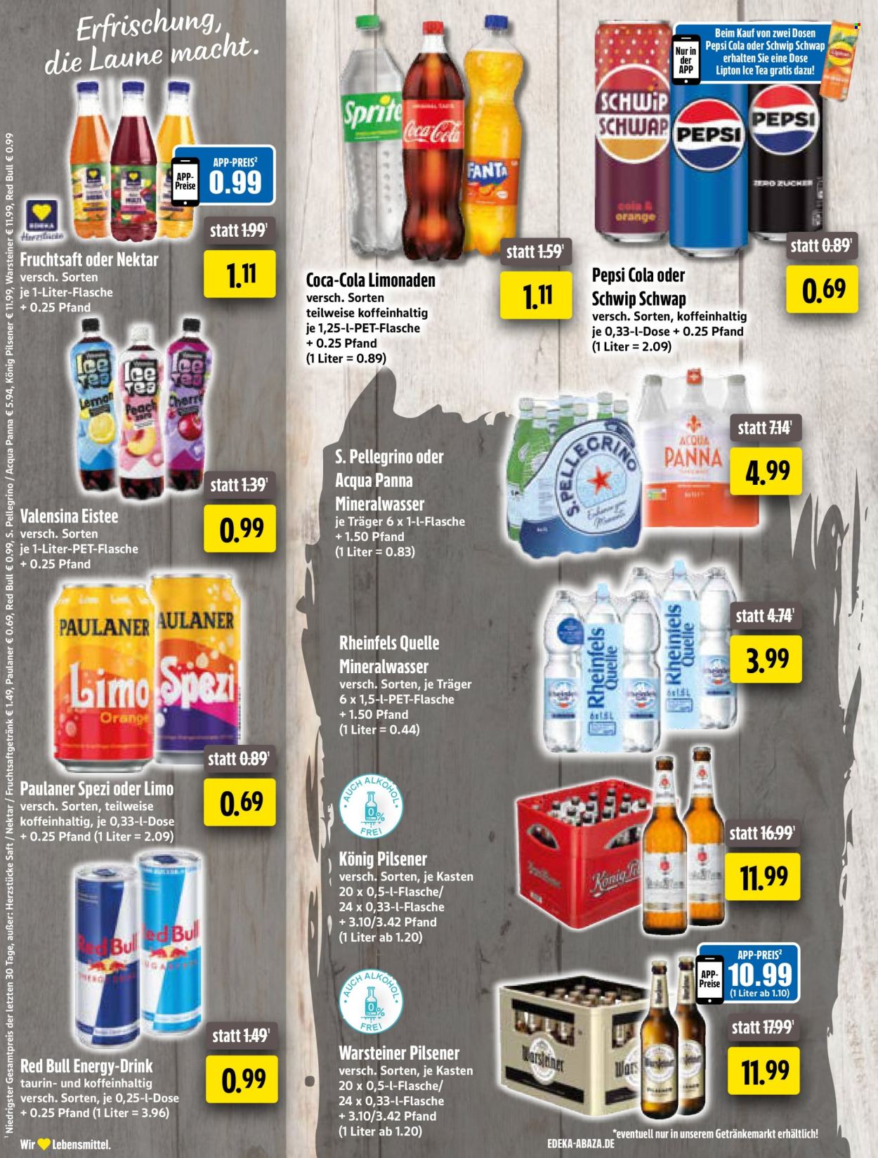 Edeka Getränkemarkt Prospekte  - 21.09.2026 - 26.09.2026. Seite 14