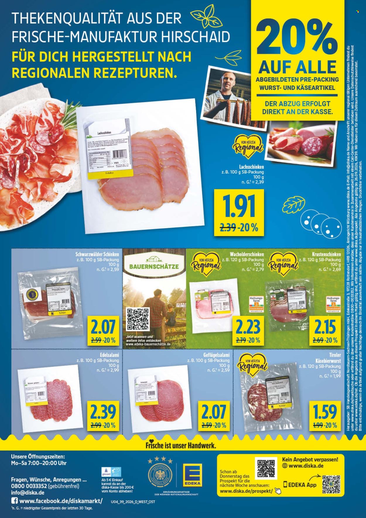 Diska Prospekte  - 21.09.2026 - 26.09.2026. Seite 4