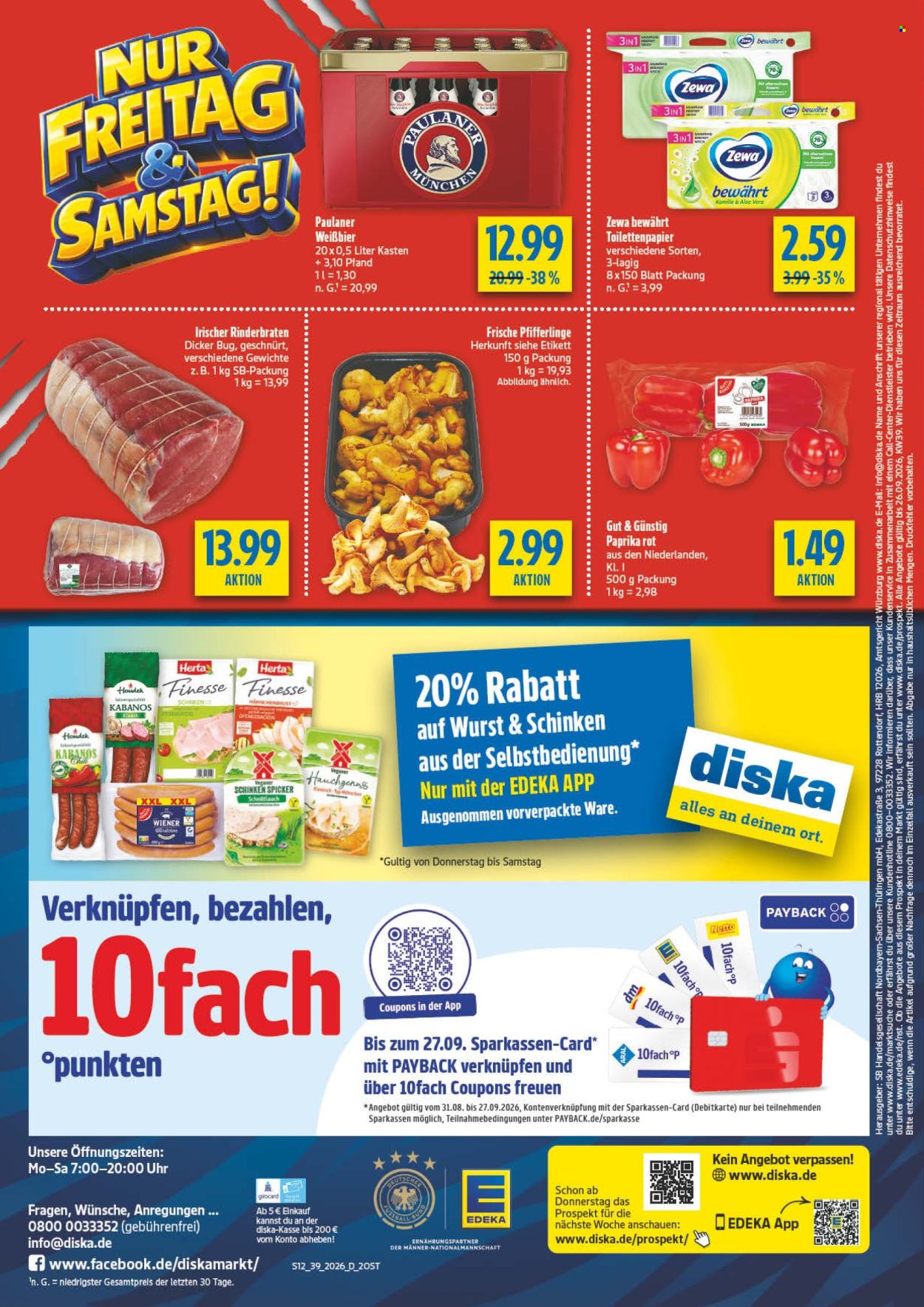 Diska Prospekte  - 21.09.2026 - 26.09.2026. Seite 16