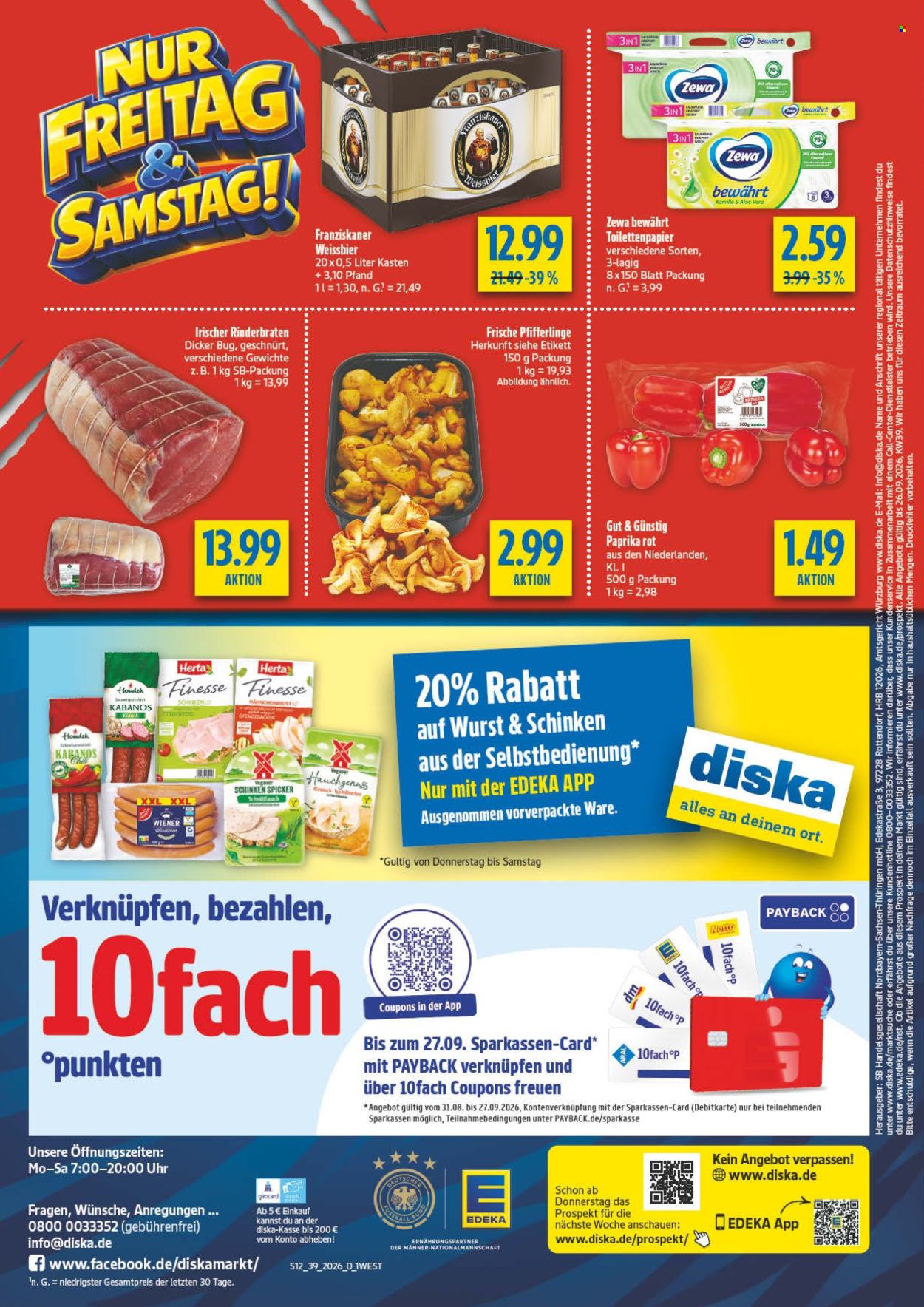 Diska Prospekte  - 21.09.2026 - 26.09.2026. Seite 16