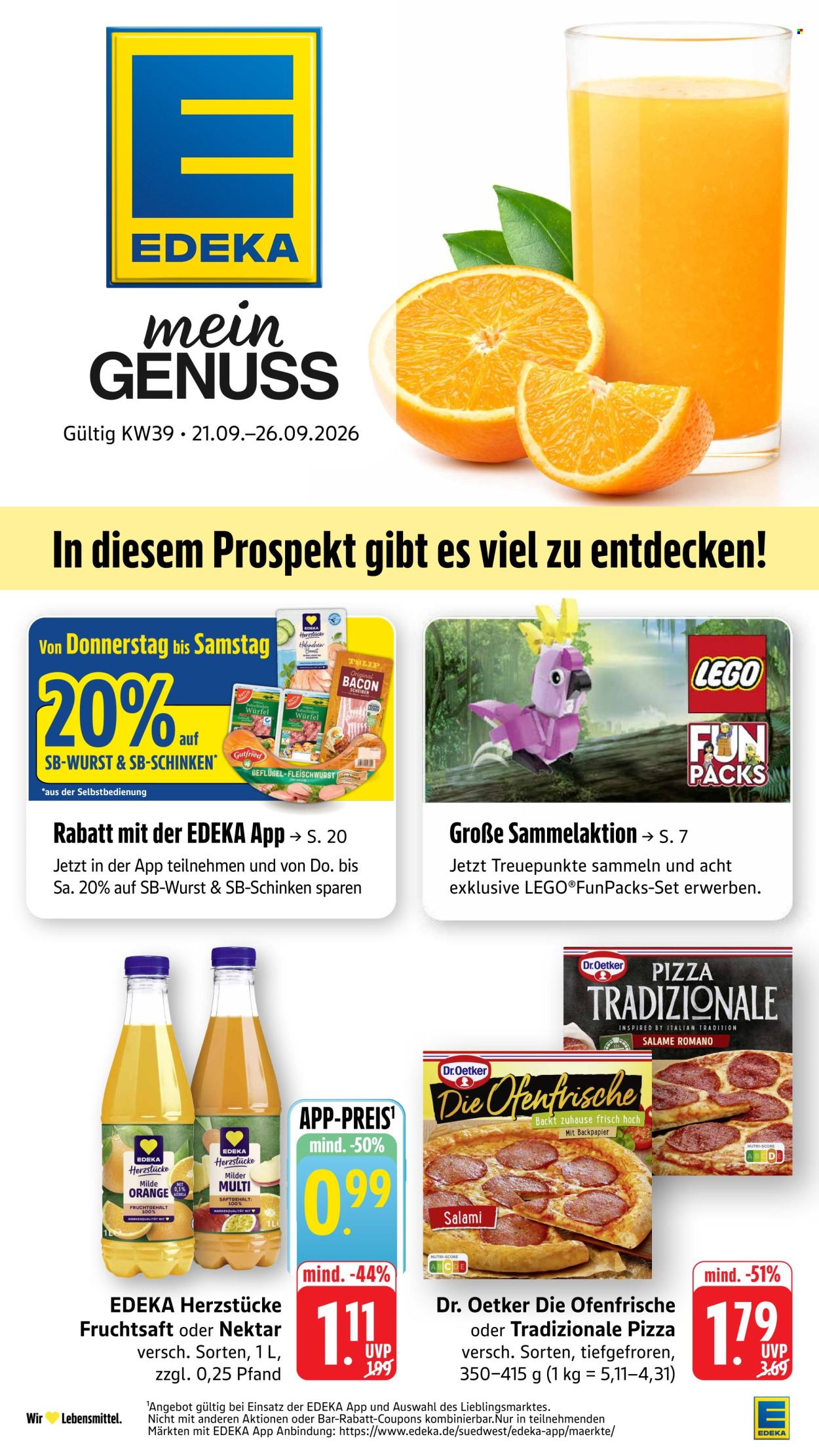 Edeka Prospekte  - 21.09.2026 - 26.09.2026. Seite 5