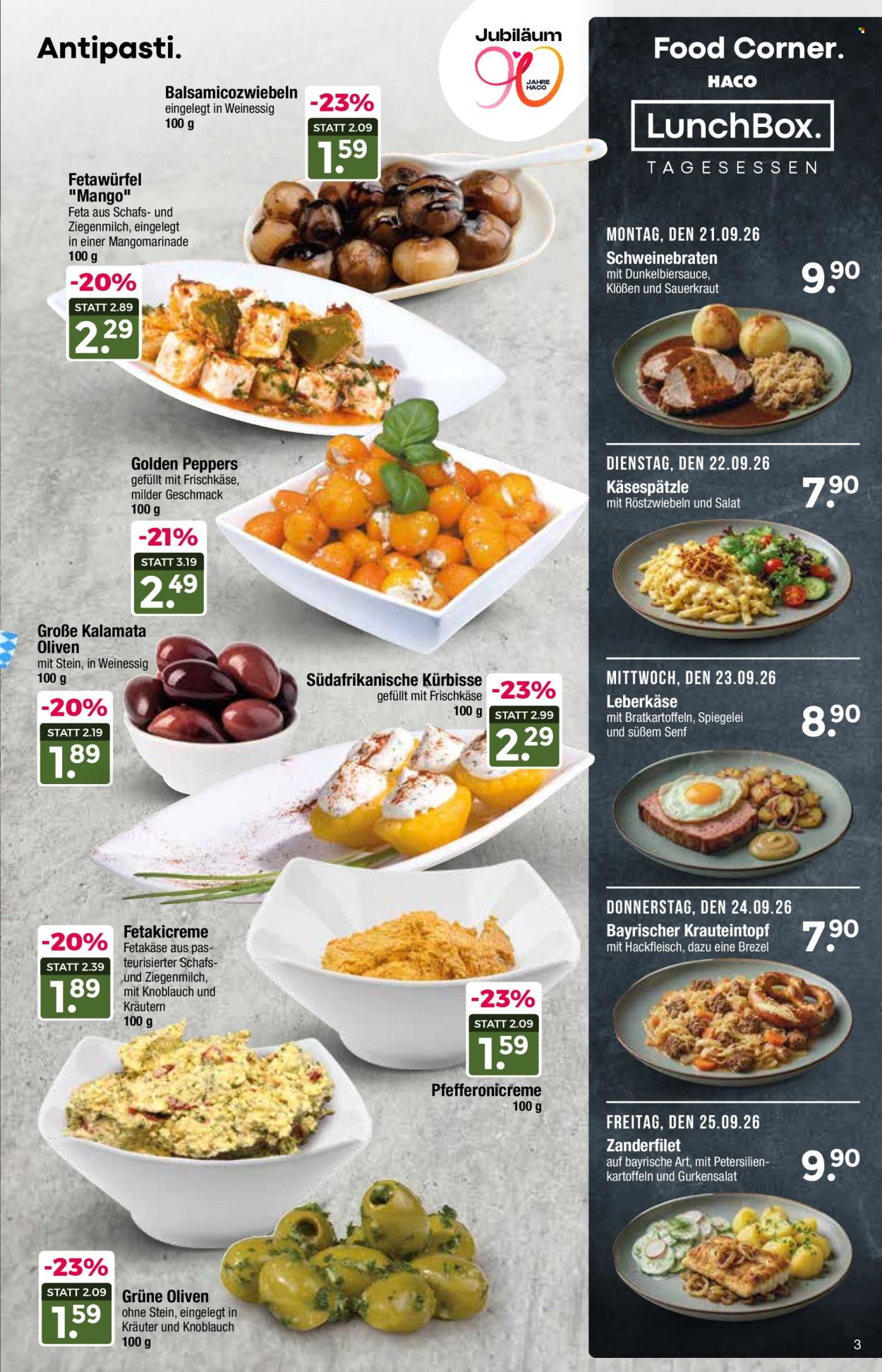 Edeka Prospekte  - 21.09.2026 - 26.09.2026. Seite 3