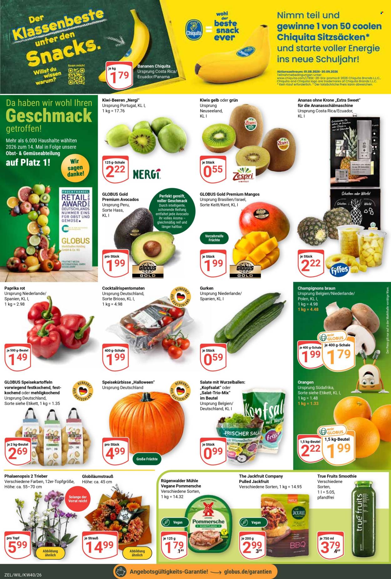 Globus Prospekte  - 28.09.2026 - 2.10.2026. Seite 8
