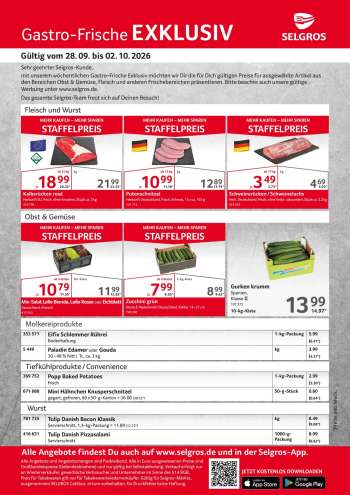 Prospekte Selgros - 28.09.2026 - 2.10.2026.
