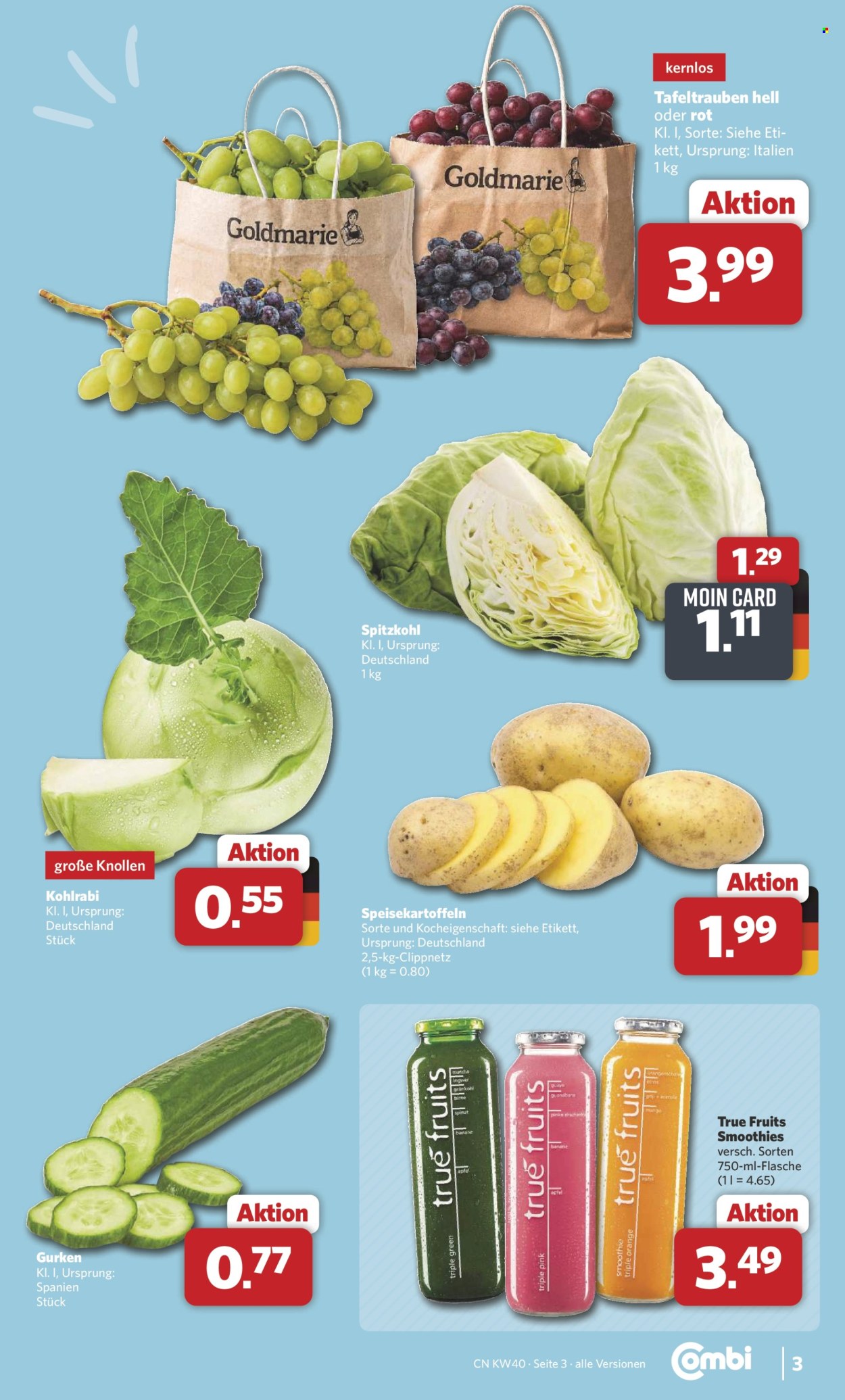 Combi Prospekte  - 28.09.2026 - 2.10.2026. Seite 3