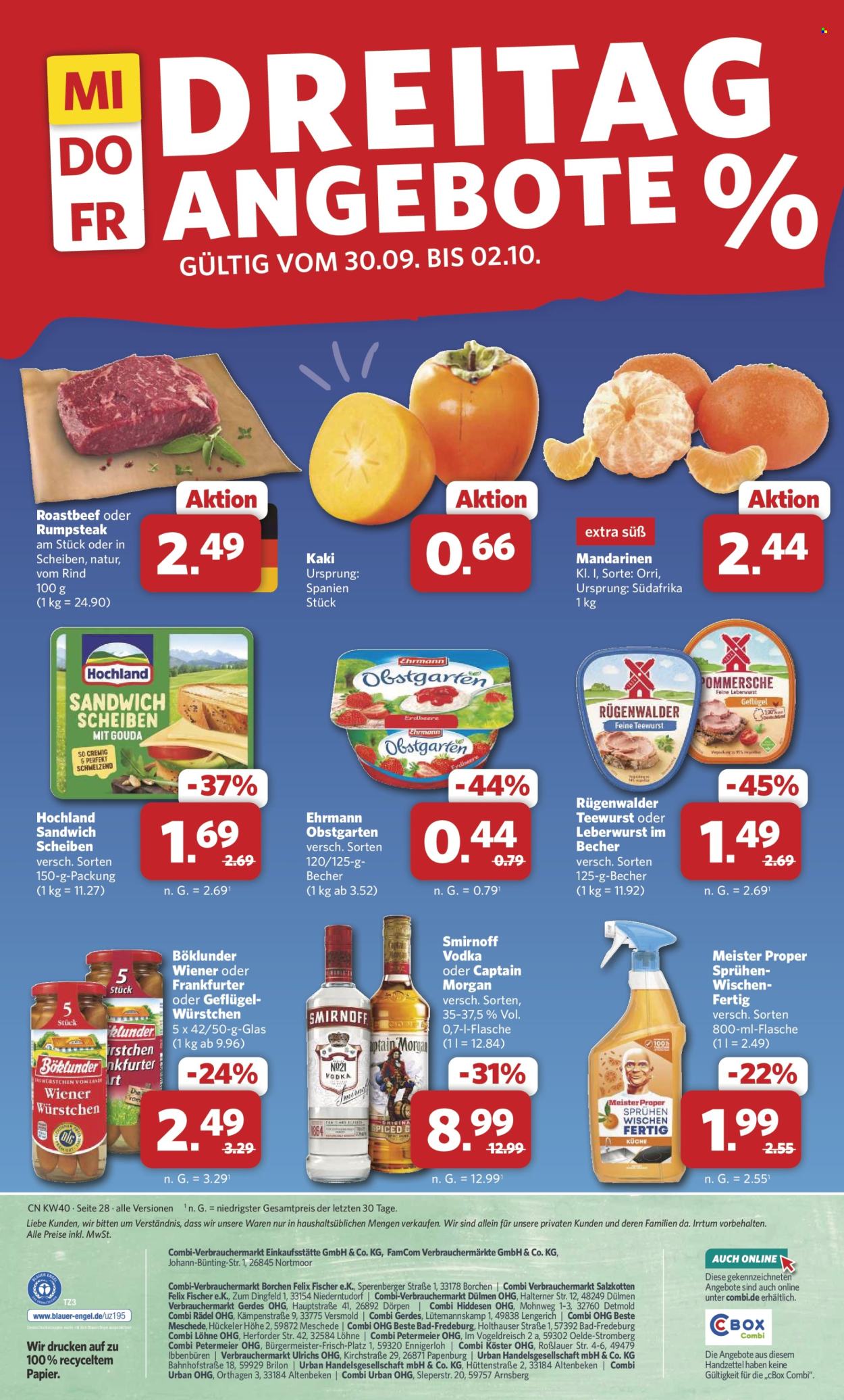 Combi Prospekte  - 28.09.2026 - 2.10.2026. Seite 28