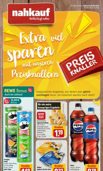 Prospekte Nahkauf - 28.09.2026 - 2.10.2026.