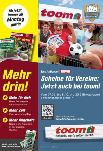 Prospekte toom Baumarkt - 28.09.2026 - 10.10.2026.
