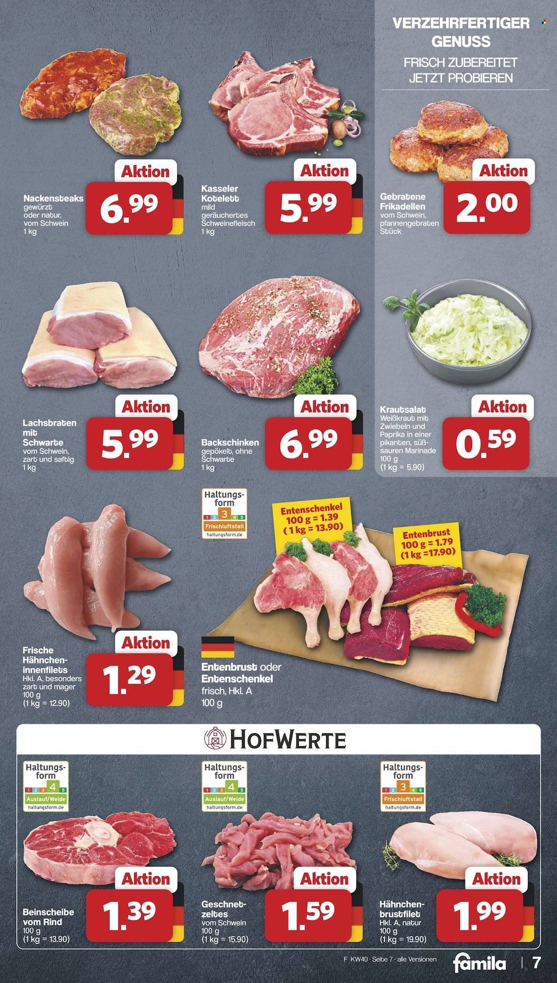 famila Prospekte  - 28.09.2026 - 2.10.2026. Seite 7