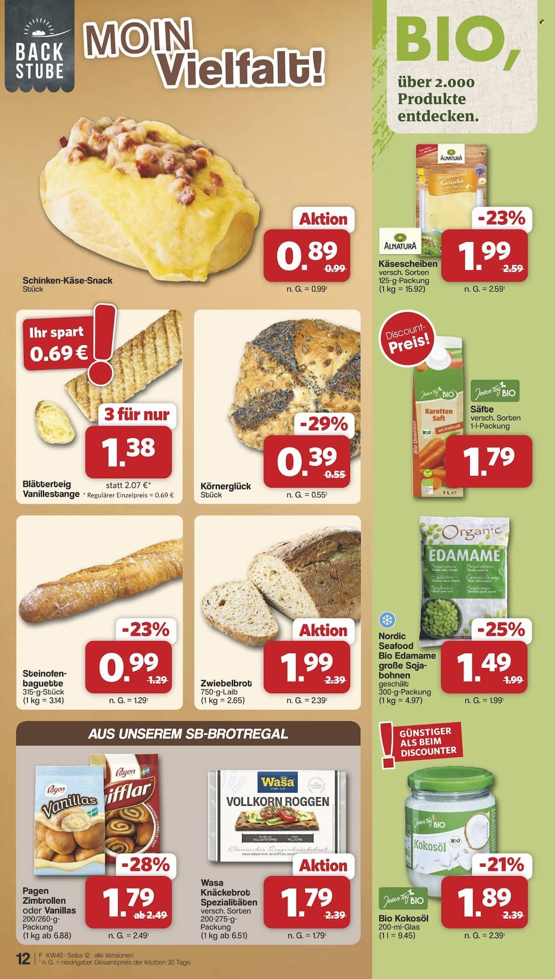 famila Prospekte  - 28.09.2026 - 2.10.2026. Seite 12
