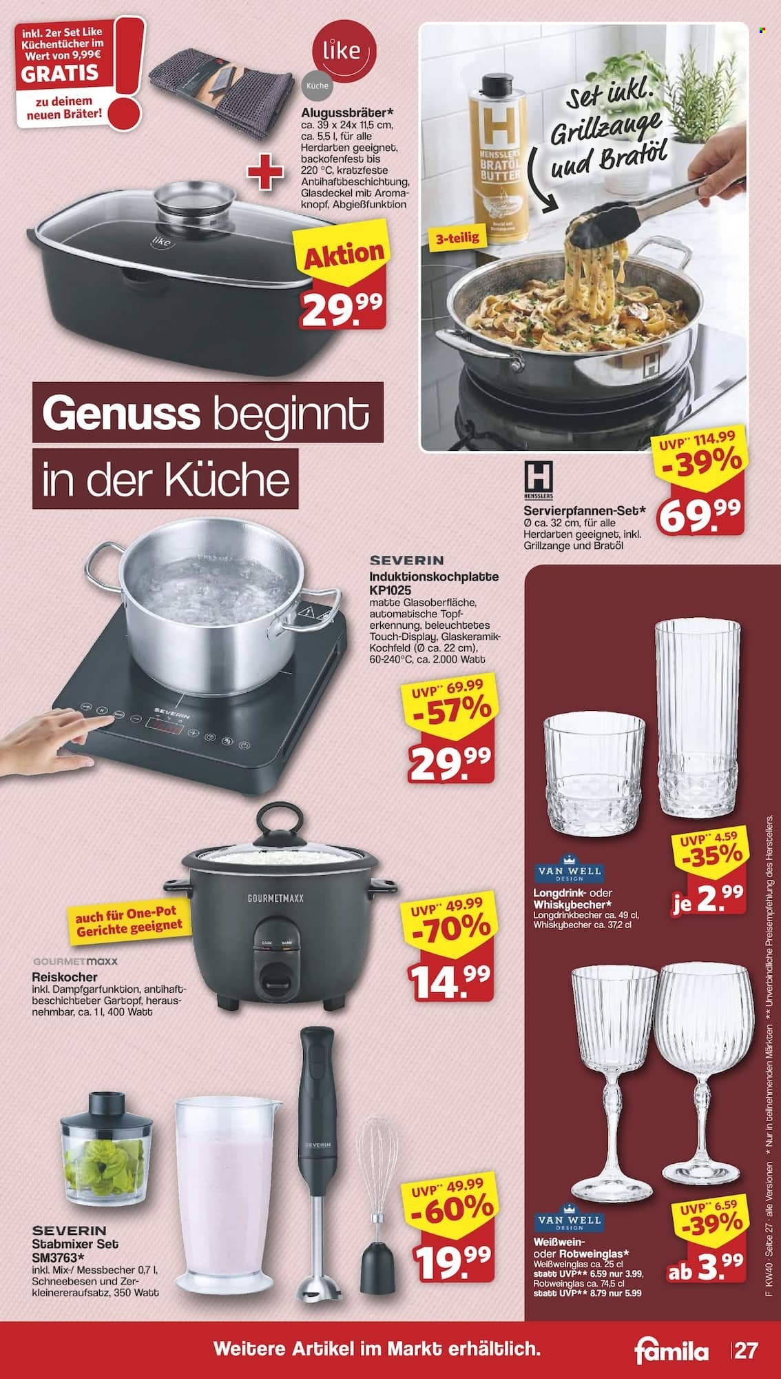 famila Prospekte  - 28.09.2026 - 2.10.2026. Seite 27