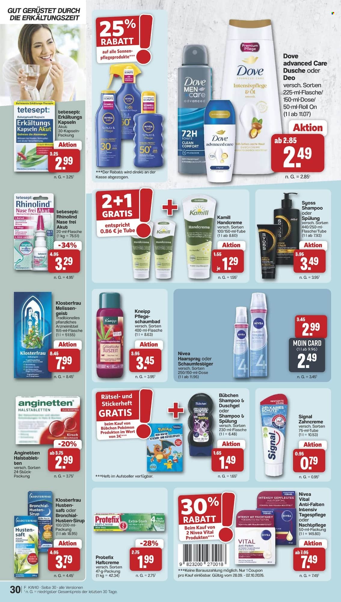 famila Prospekte  - 28.09.2026 - 2.10.2026. Seite 30