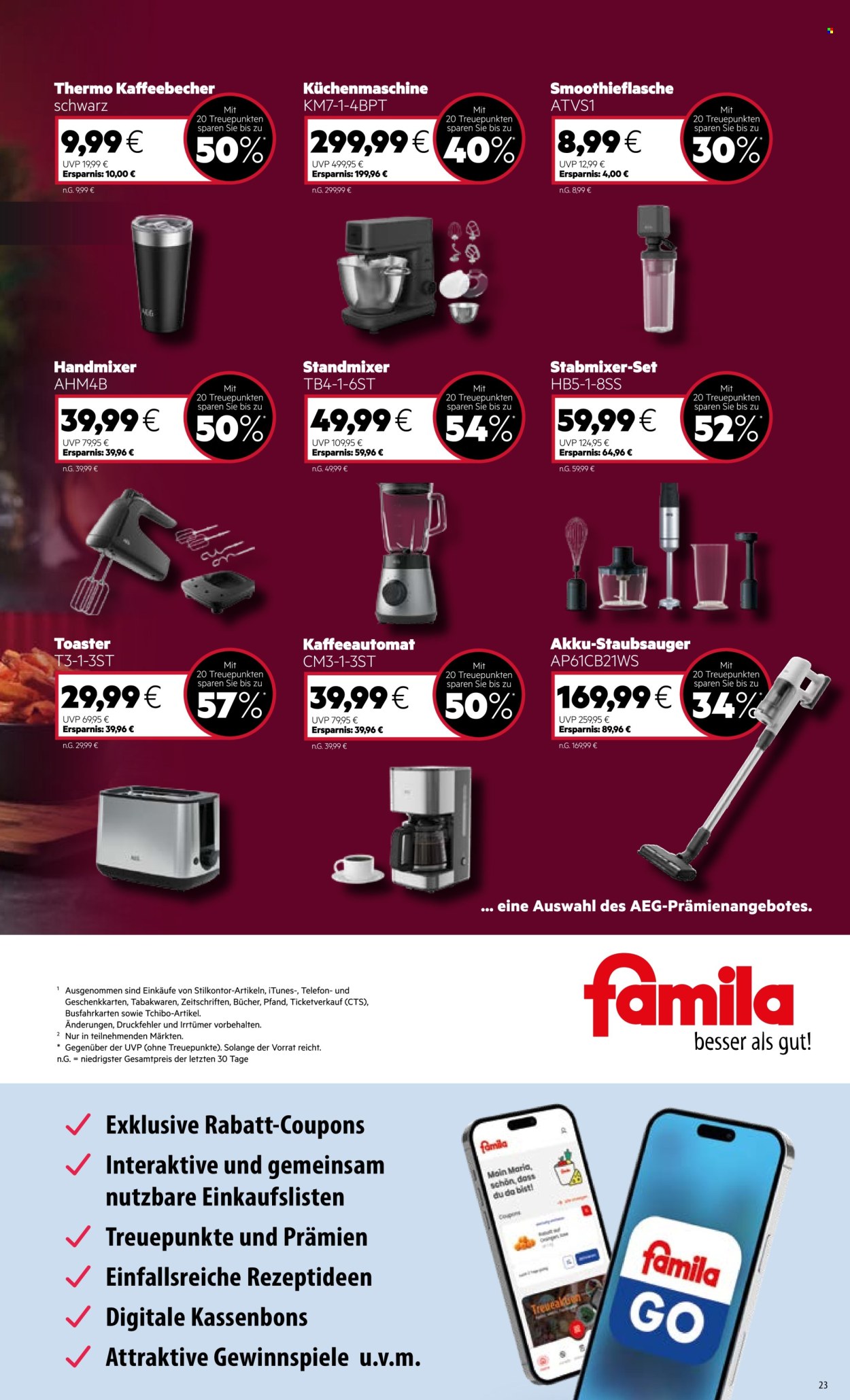 famila Prospekte  - 28.09.2026 - 2.10.2026. Seite 23