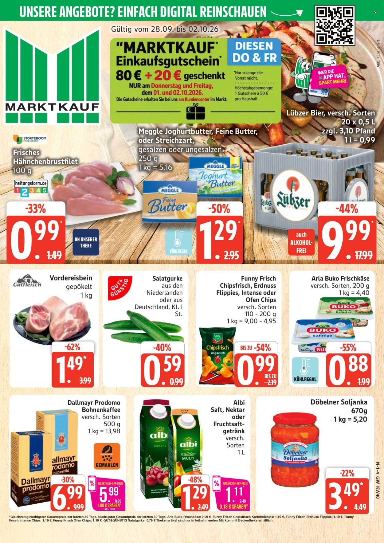 Marktkauf Prospekte  - 28.09.2026 - 2.10.2026. Seite 1