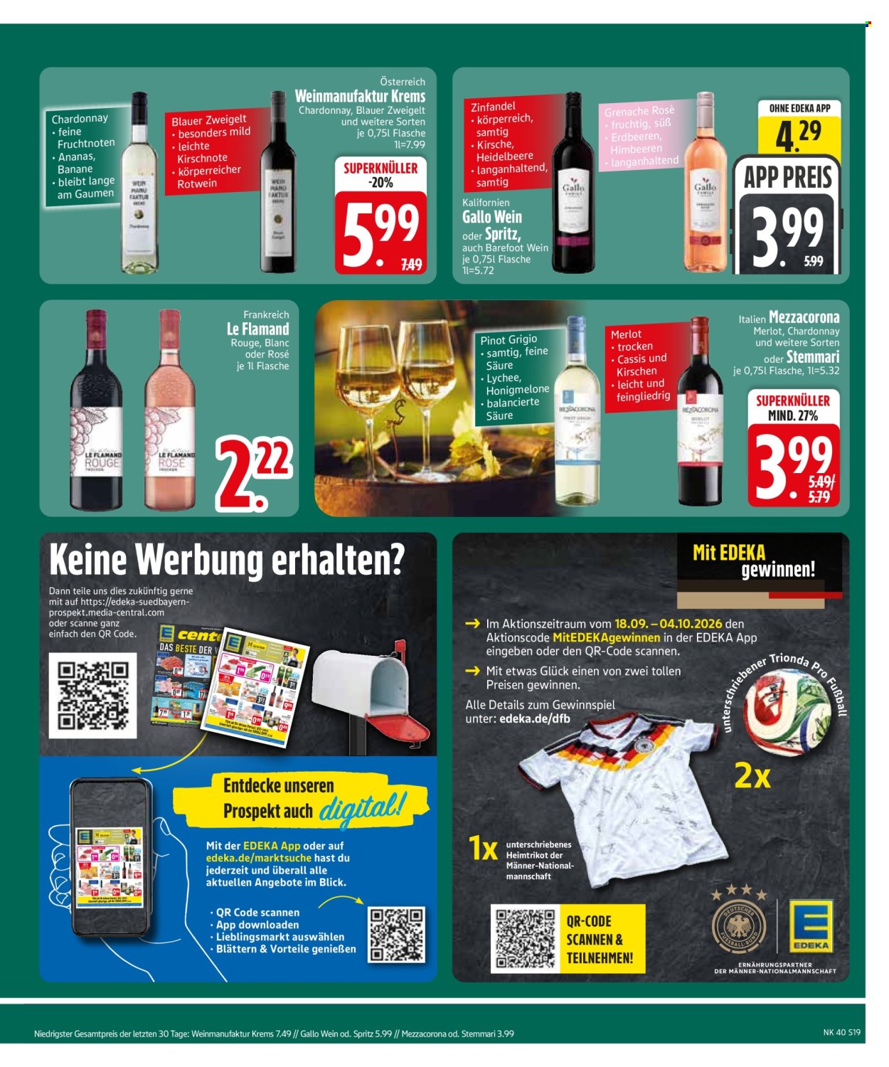 Edeka Prospekte  - 28.09.2026 - 2.10.2026. Seite 21