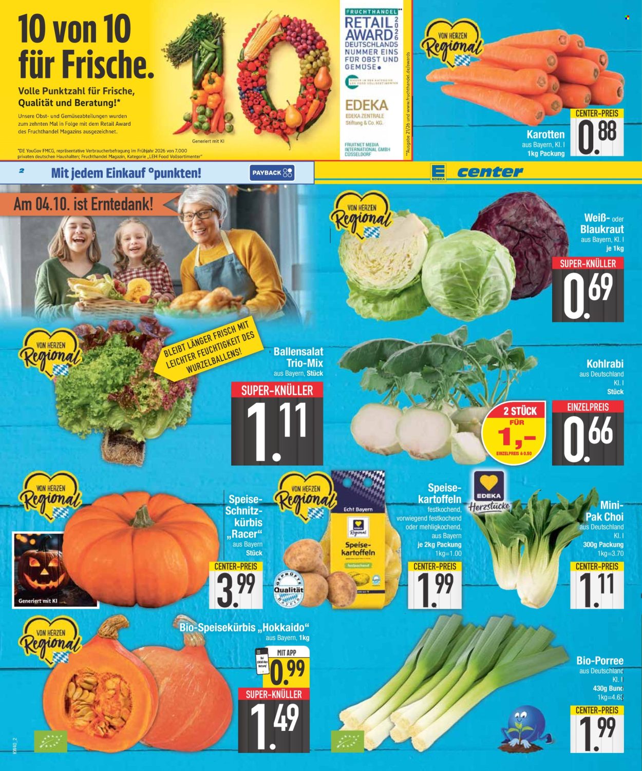 Edeka Prospekte  - 28.09.2026 - 2.10.2026. Seite 2