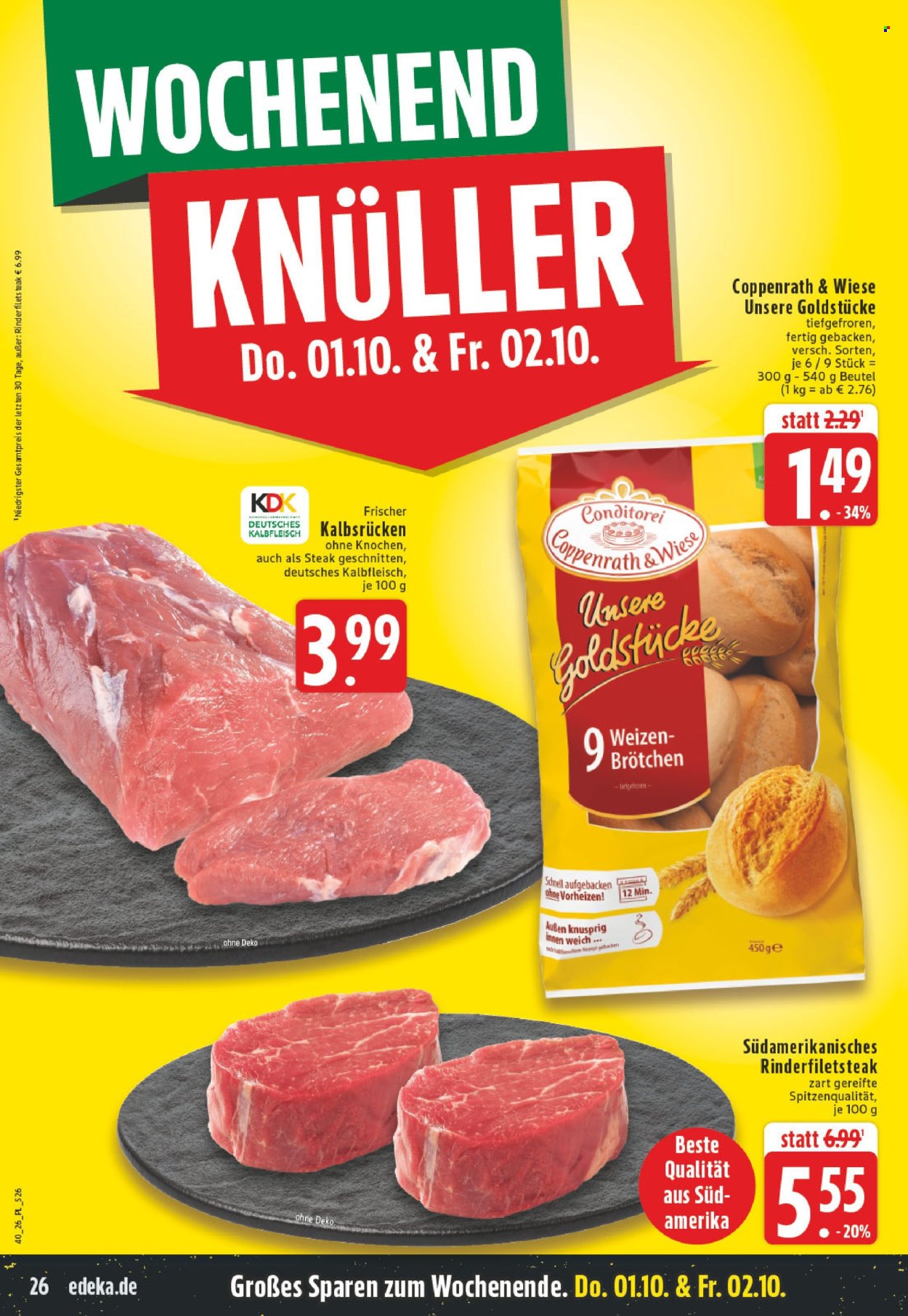 Edeka Prospekte  - 28.09.2026 - 2.10.2026. Seite 26