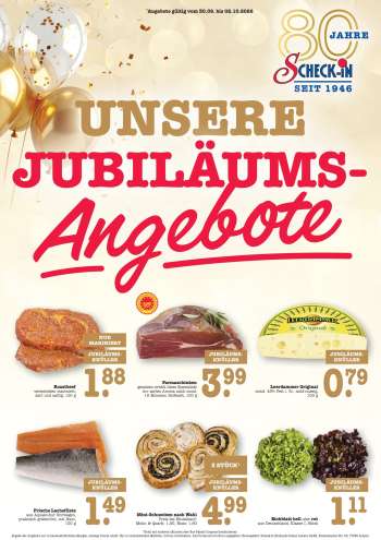 Prospekte Scheck-in - 28.09.2026 - 2.10.2026.