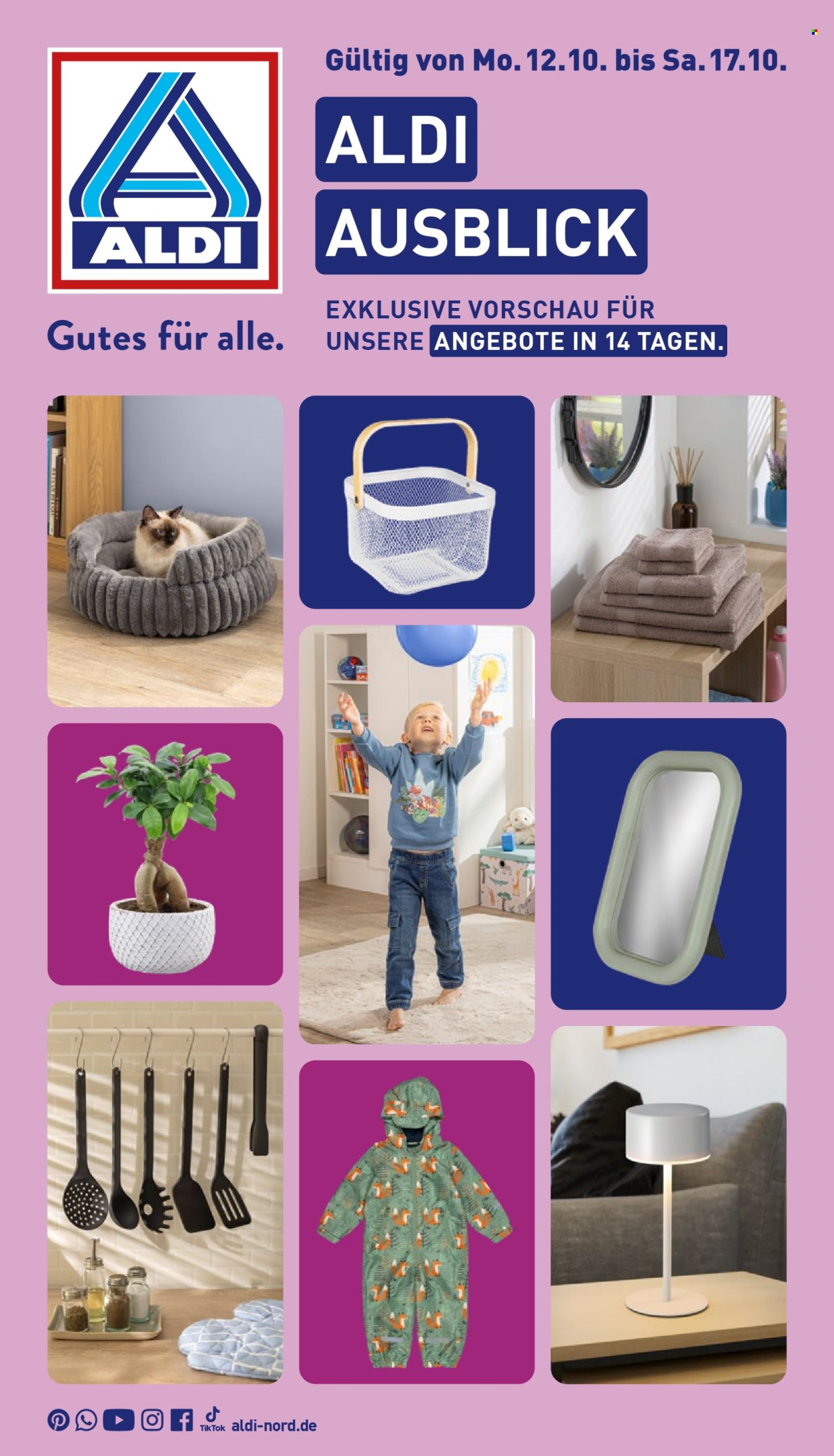 ALDI Nord Prospekte  - 28.09.2026 - 28.09.2026. Seite 1