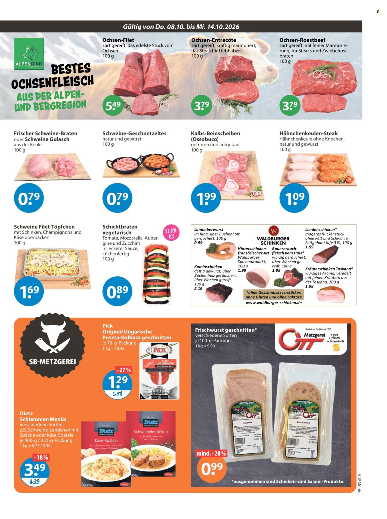 V-Markt Prospekte  - 8.10.2026 - 14.10.2026. Seite 3