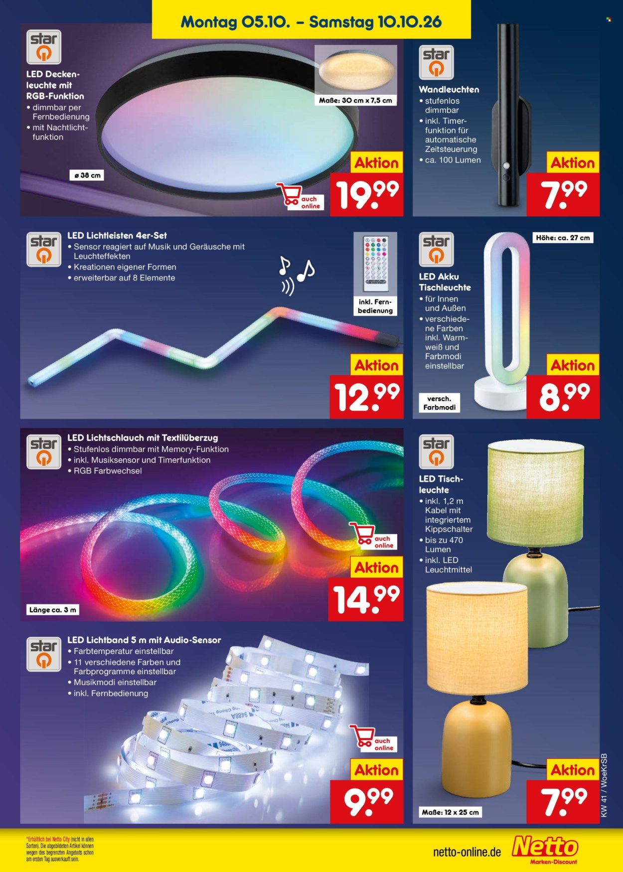 Netto Marken-Discount Prospekte  - 5.10.2026 - 10.10.2026. Seite 43