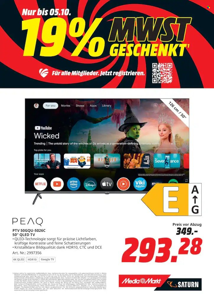 Saturn Prospekte  - 1.10.2026 - 5.10.2026. Seite 7