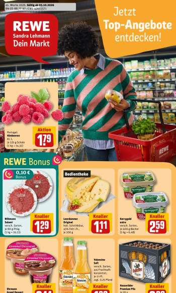 Prospekte REWE - 5.10.2026 - 11.10.2026.