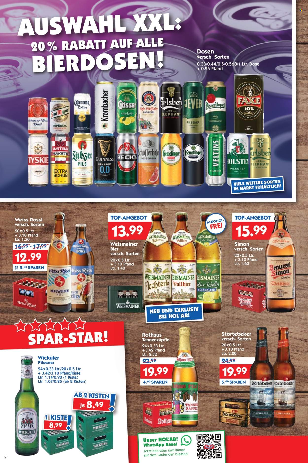 Hol'ab! Getränkemarkt Prospekte  - 5.10.2026 - 10.10.2026. Seite 2