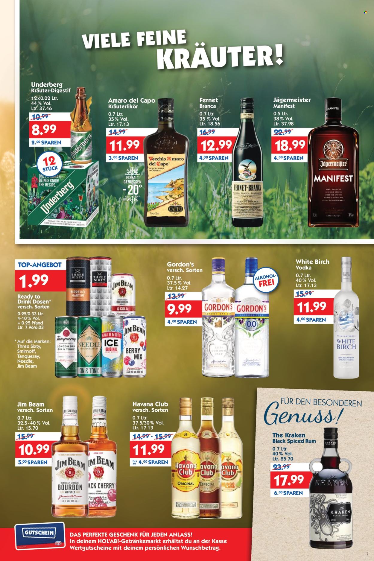 Hol'ab! Getränkemarkt Prospekte  - 5.10.2026 - 10.10.2026. Seite 7