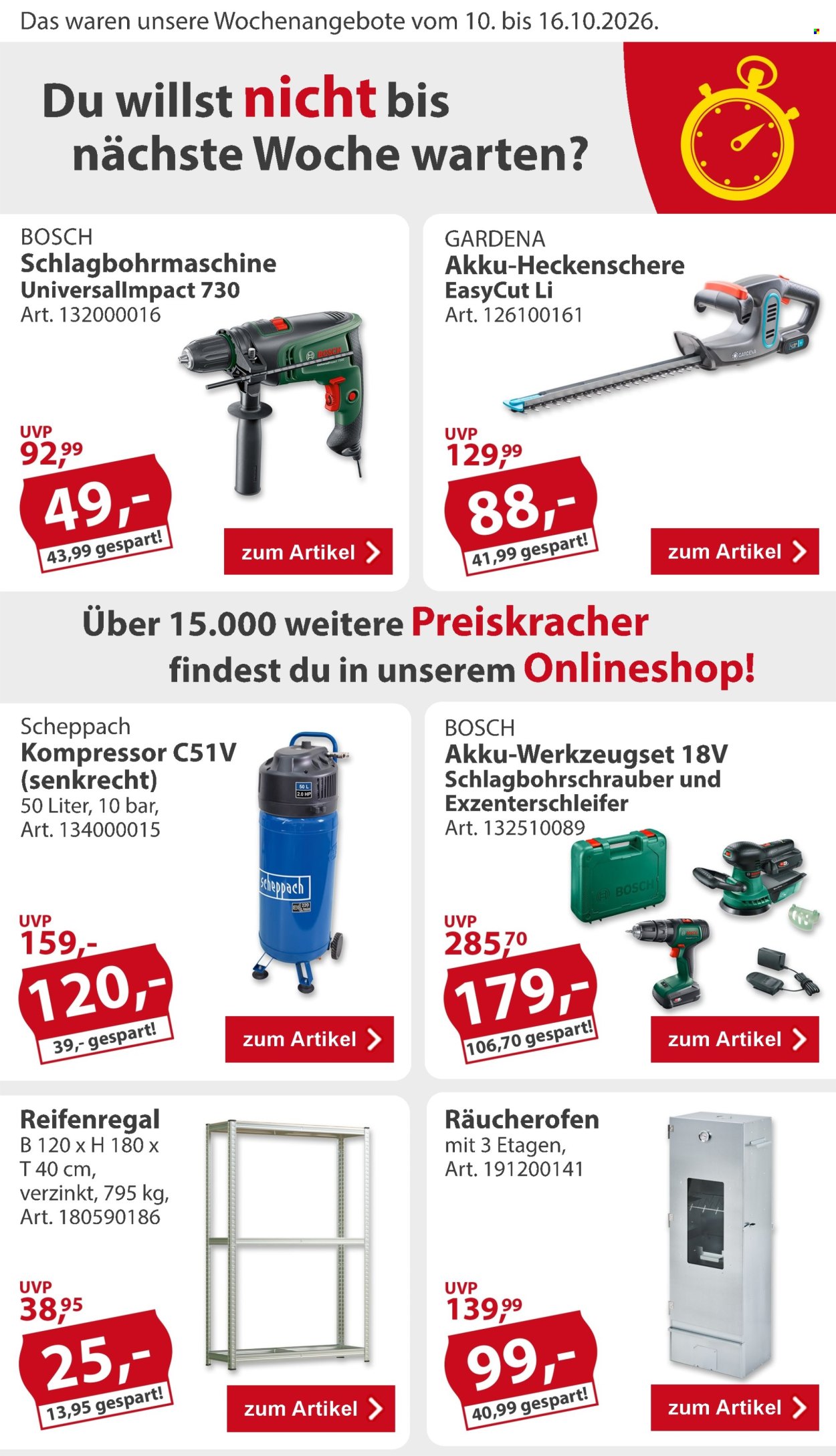 Sonderpreis-Baumarkt Prospekte  - 10.10.2026 - 16.10.2026. Seite 2
