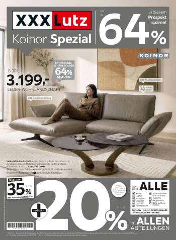 Prospekte XXXLutz - 3.10.2026 - 17.10.2026.