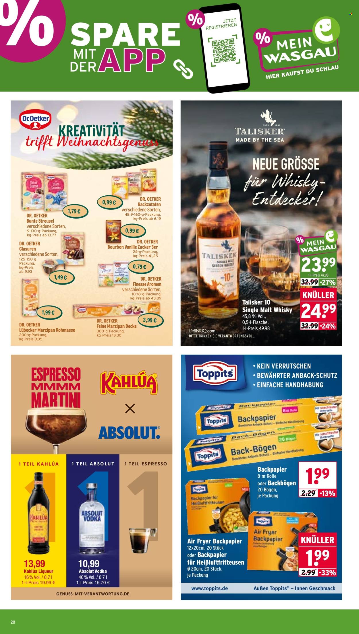 Wasgau Prospekte  - 5.10.2026 - 10.10.2026. Seite 20