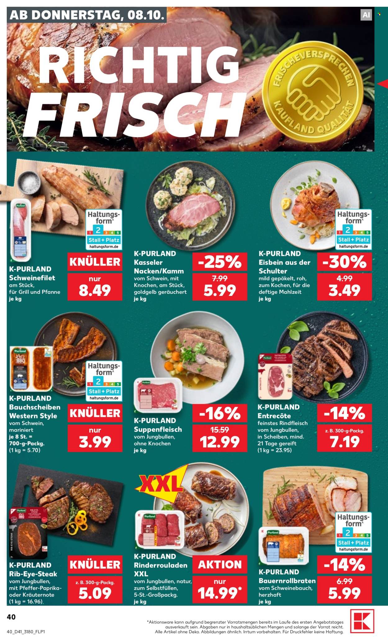 Leták Kaufland - 8.10.2026 - 14.10.2026. Strana 40