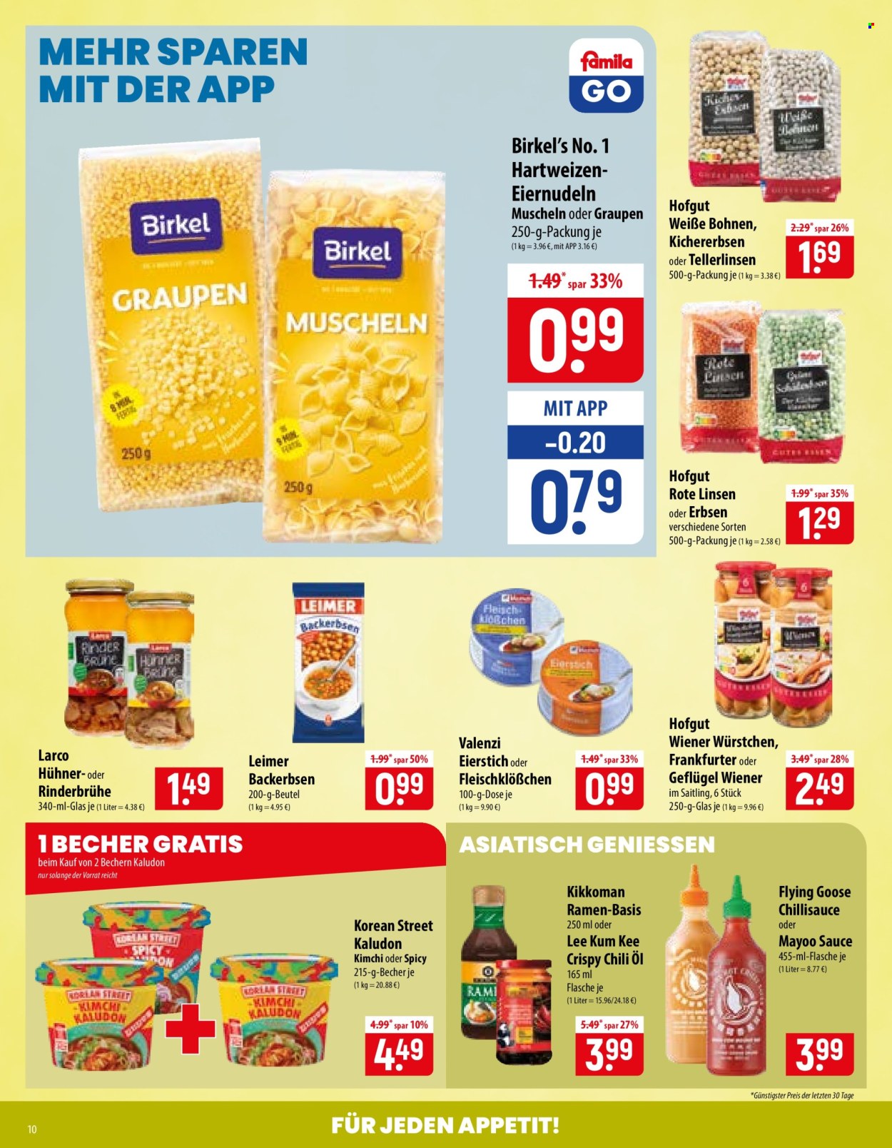 famila Prospekte  - 5.10.2026 - 10.10.2026. Seite 10