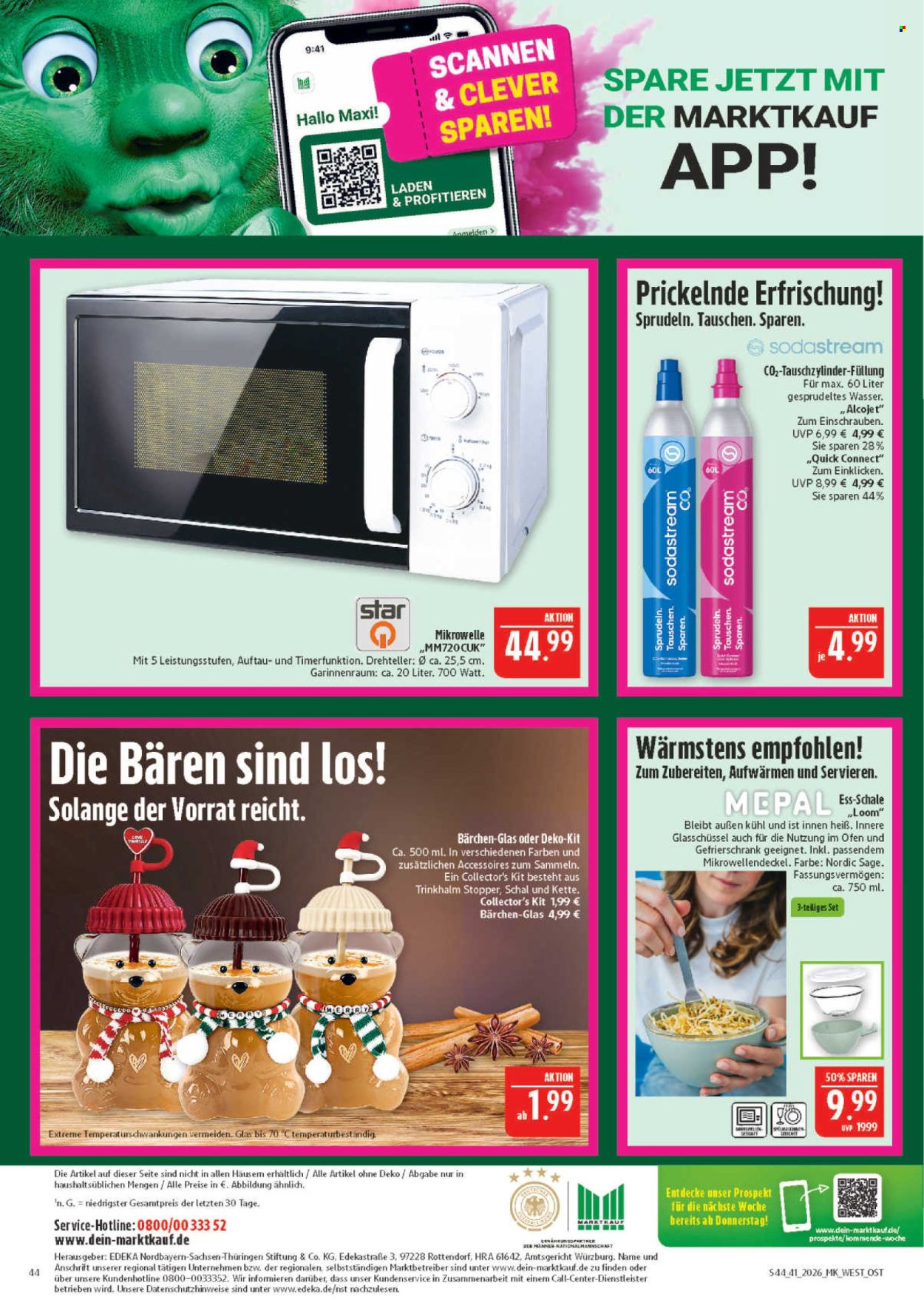 Marktkauf Prospekte  - 5.10.2026 - 10.10.2026. Seite 44