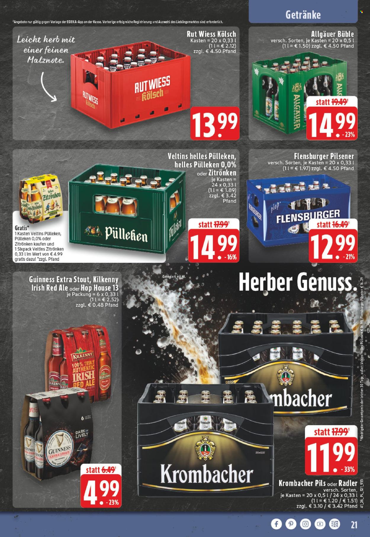 Edeka Prospekte  - 5.10.2026 - 10.10.2026. Seite 21