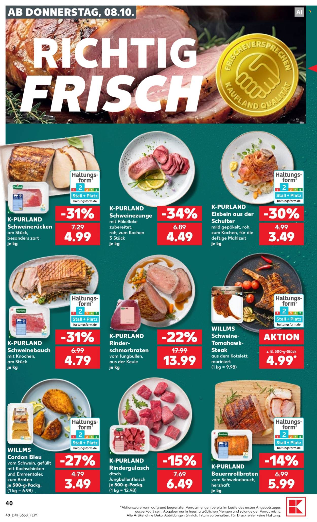 Leták Kaufland - 8.10.2026 - 14.10.2026. Strana 40