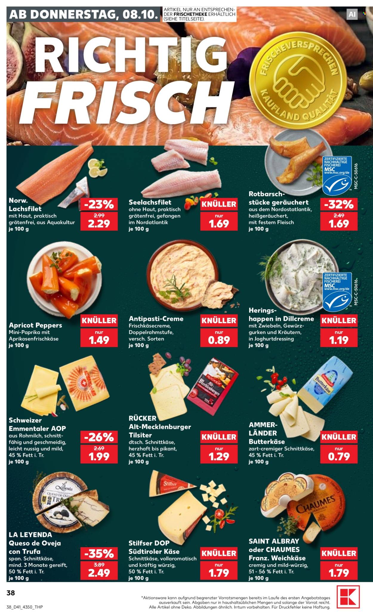 Leták Kaufland - 8.10.2026 - 14.10.2026. Strana 38