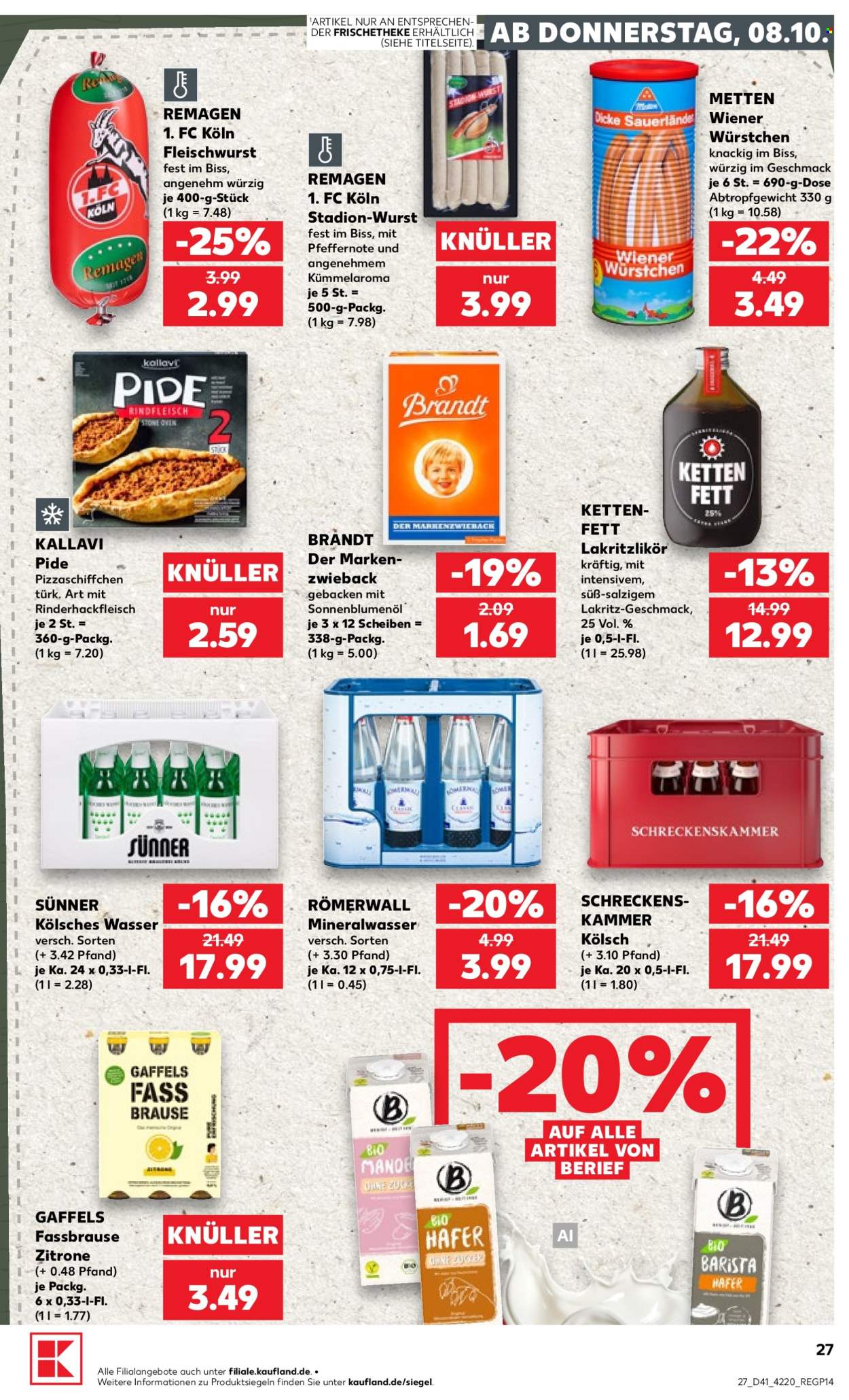 Leták Kaufland - 8.10.2026 - 14.10.2026. Strana 27