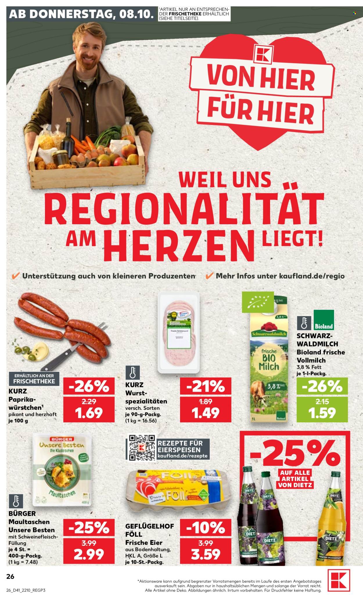 Leták Kaufland - 8.10.2026 - 14.10.2026. Strana 26