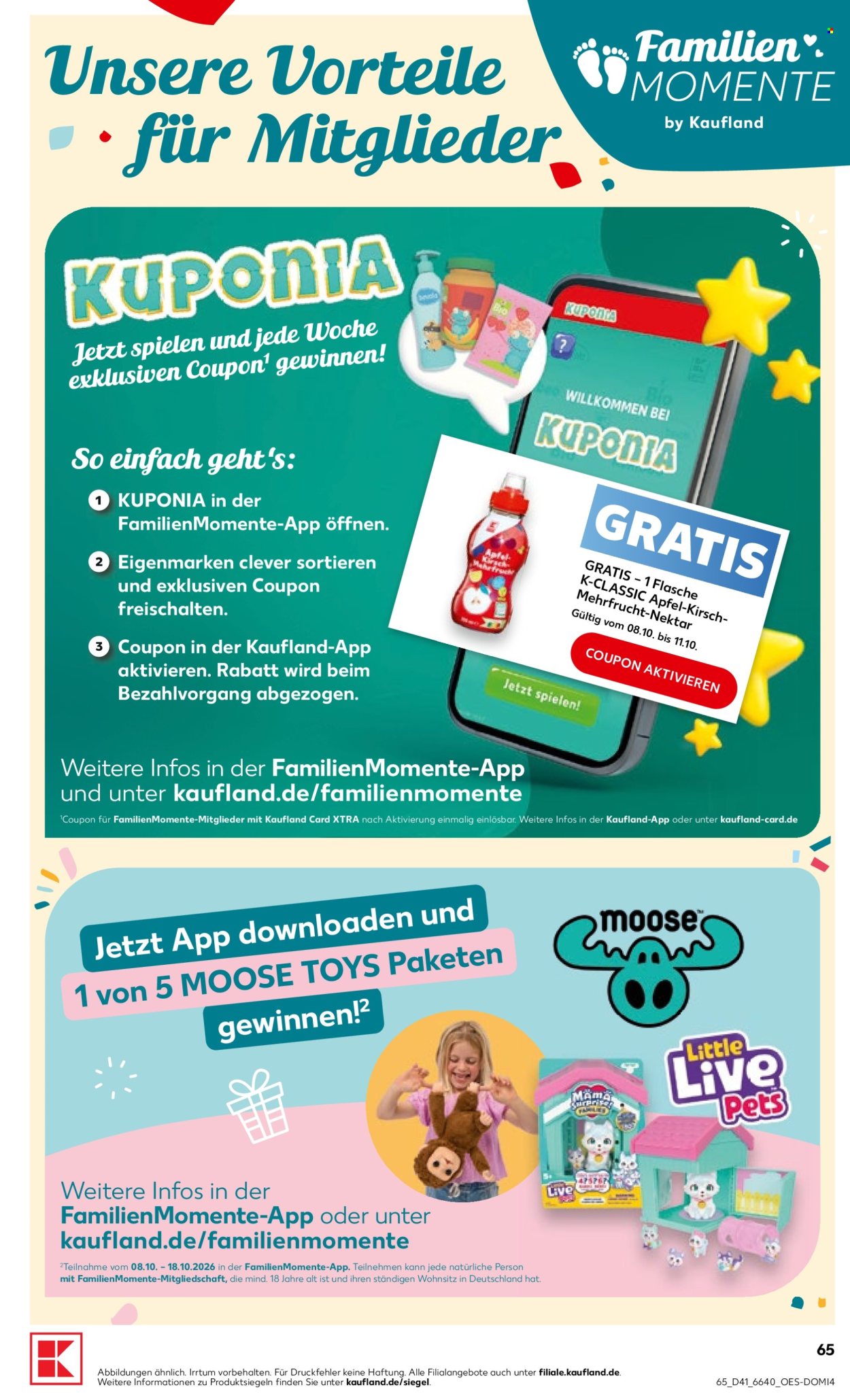 Leták Kaufland - 8.10.2026 - 14.10.2026. Strana 65