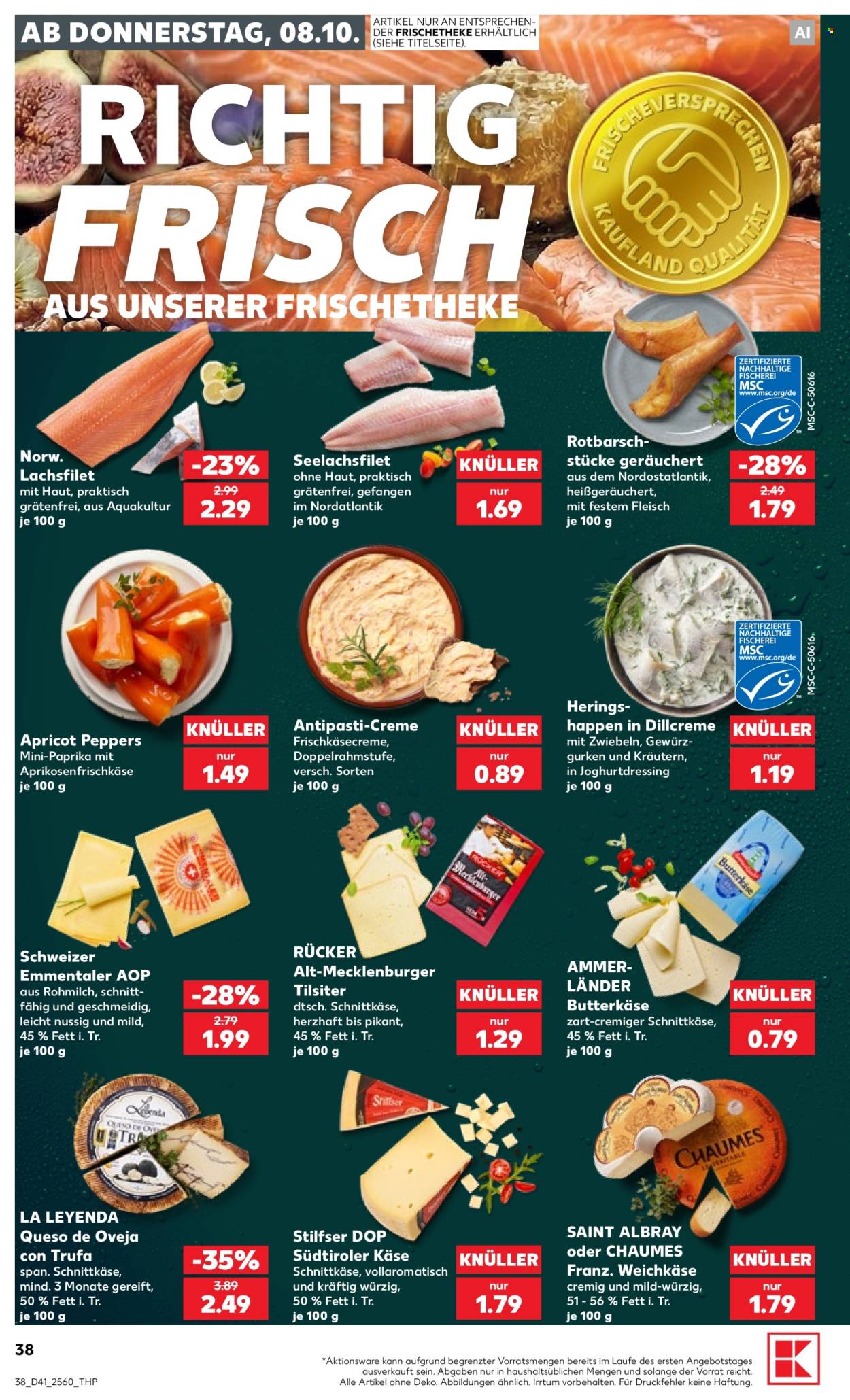 Leták Kaufland - 8.10.2026 - 14.10.2026. Strana 38