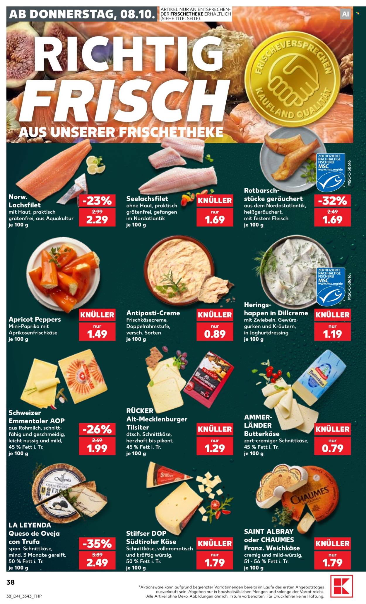 Leták Kaufland - 8.10.2026 - 14.10.2026. Strana 38