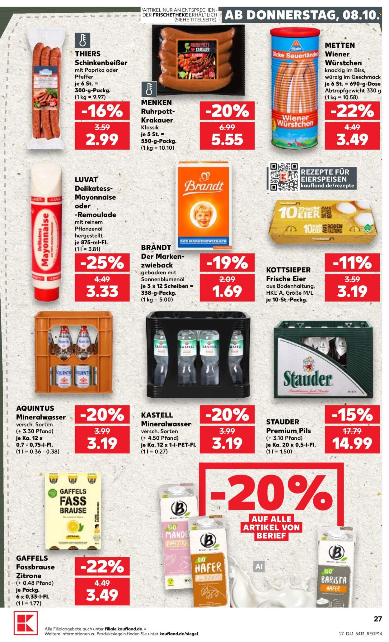 Leták Kaufland - 8.10.2026 - 14.10.2026. Strana 27