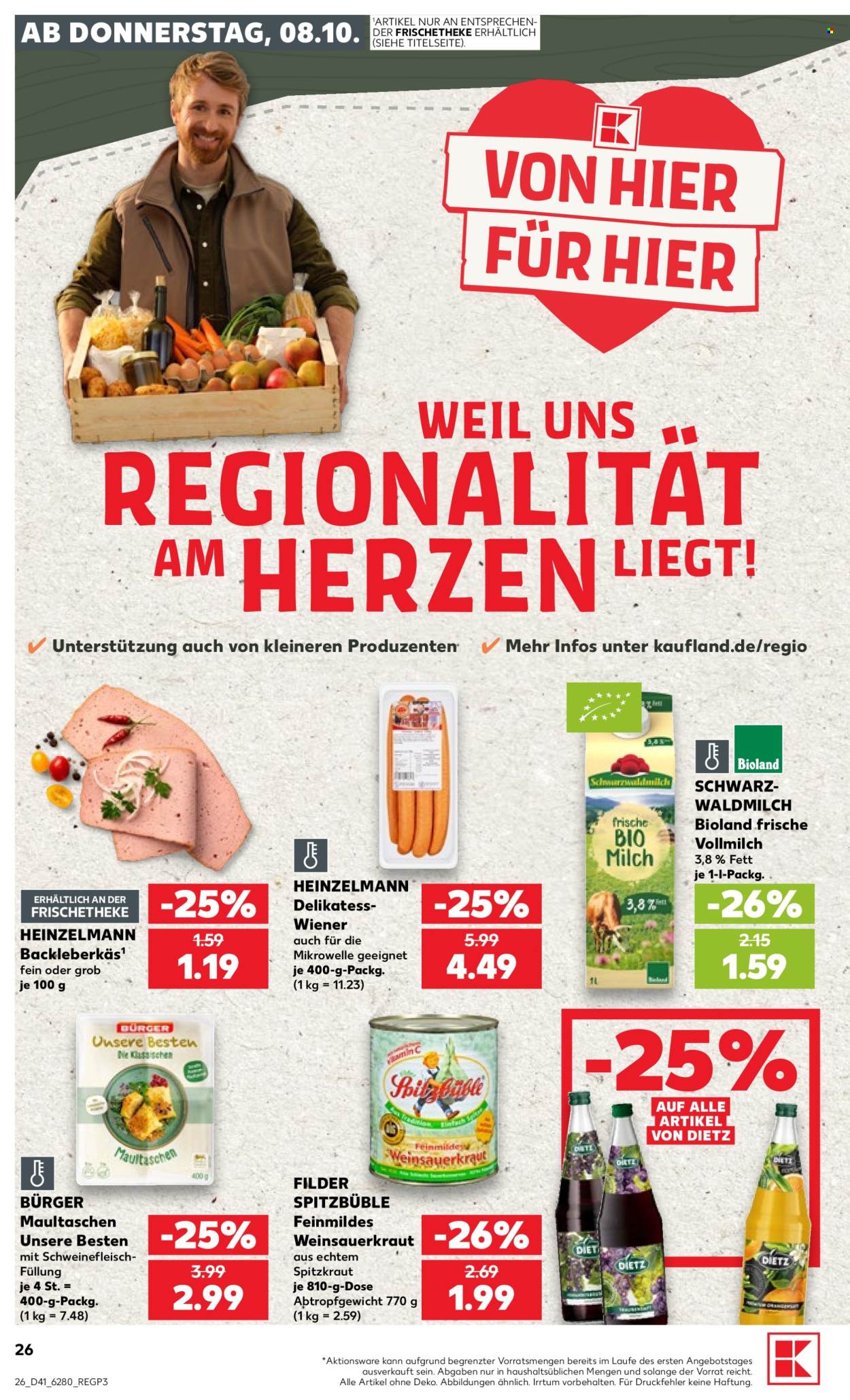 Leták Kaufland - 8.10.2026 - 14.10.2026. Strana 26