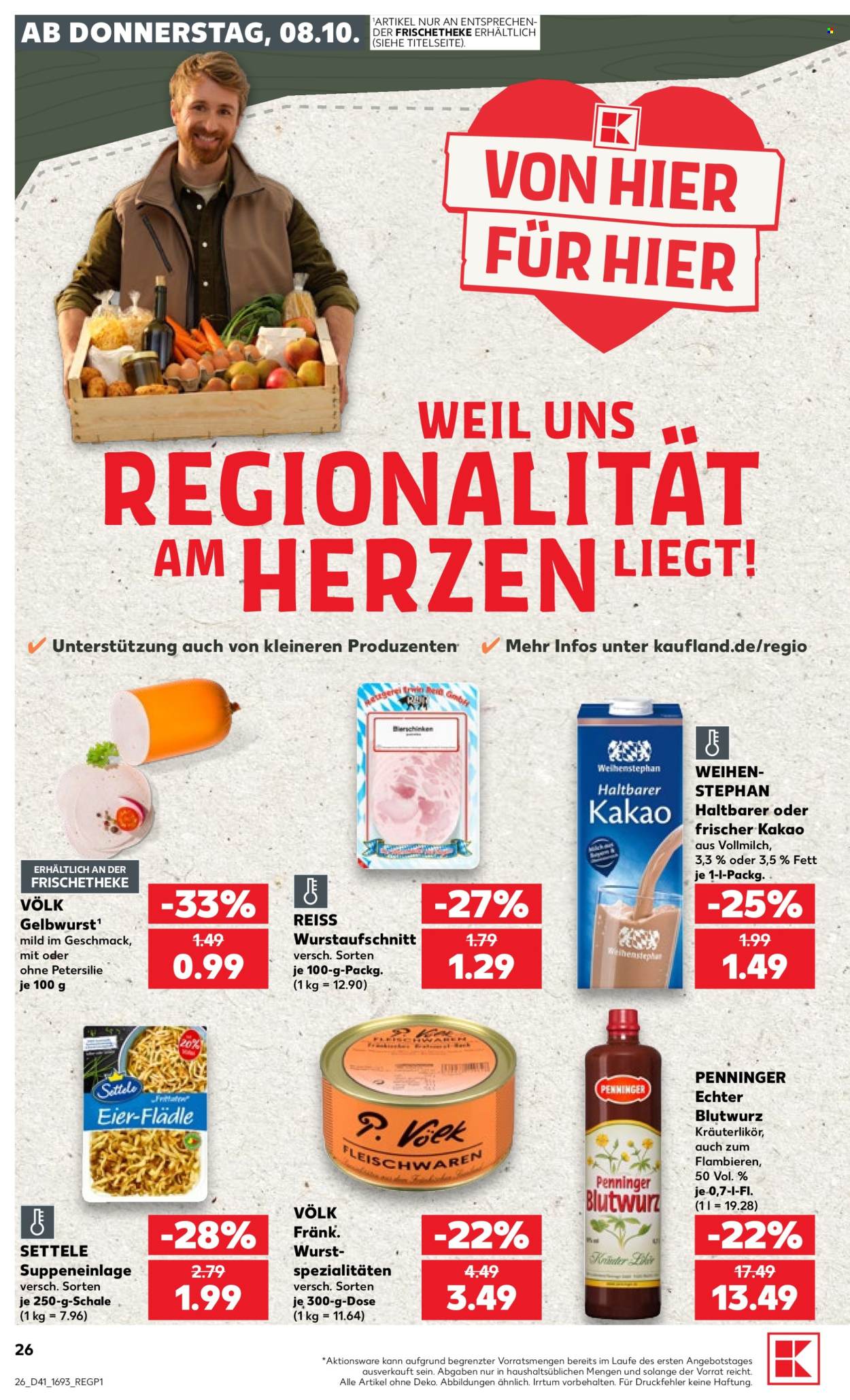 Leták Kaufland - 8.10.2026 - 14.10.2026. Strana 26